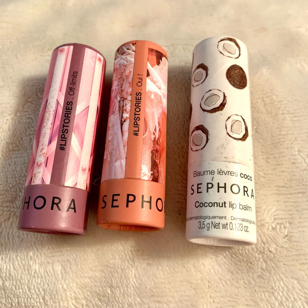 Sephora Collection Lipstick 3 shade bundle